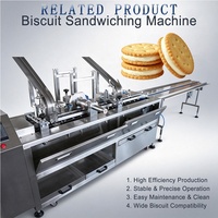 Machine à empiler les biscuits, empileur à roue étoilée, outil de changement rapide, type canal, cadre en acier inoxydable pour boulangerie