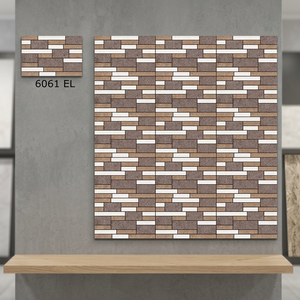 Azulejos de pared de elevación de edificio de 250x375 totalmente decorativos de primer grado acabado brillante 25x37,5 cerámica Exterior pasillo exterior Baño - Product Image 2