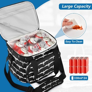 Hawaiian Cooler Tote Iwa Birds Lunch Box Beer Golf Custom Logo Large Picnic Aloha Insulated Cooler Bag for Camping - Product Image 5