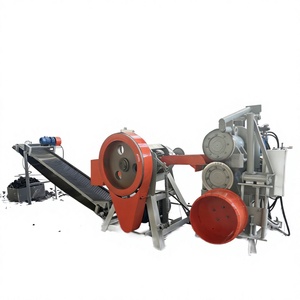 Heavy Duty Scrap Tyre Recycling Plant with PLC Control for <b>Waste</b> Tire Recycling Line Trillado - Product Image 1