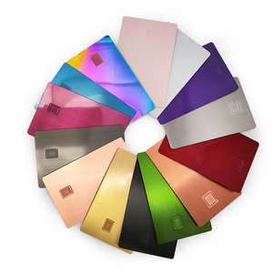 Aucune puce disponible gravure laser bande magnétique et fente pour puce carte de <span class=keywords><strong>crédit</strong></span> en métal vierge - Product Image 6