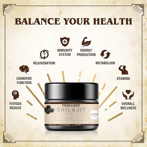 Suplemen Herbal Produk Ayurveda murni Resin Himalaya murni kaya akan asam Fulvic meningkatkan kesehatan reproduksi dan Libido - Product Image 4