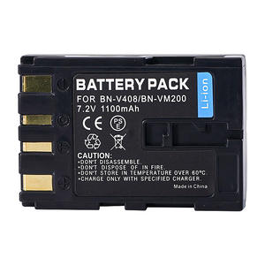 Batterie BN-V408 BN-V408U BN-VM200 1100mAh pour caméscope JVC CG-DVL500 DVL100 <span class=keywords><strong>GR33</strong></span> - Product Image 1
