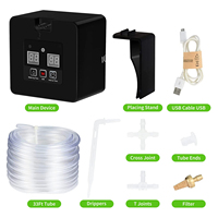 Dispositifs d'arrosage automatiques programmables DIY, kit d'irrigation goutte à goutte, système d'arrosage automatique avec minuterie pour plantes d'intérieur