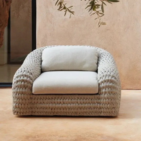 Brand New Outdoor Adjust Single Rattan Chair Session Pretty Patio Sofa Set
