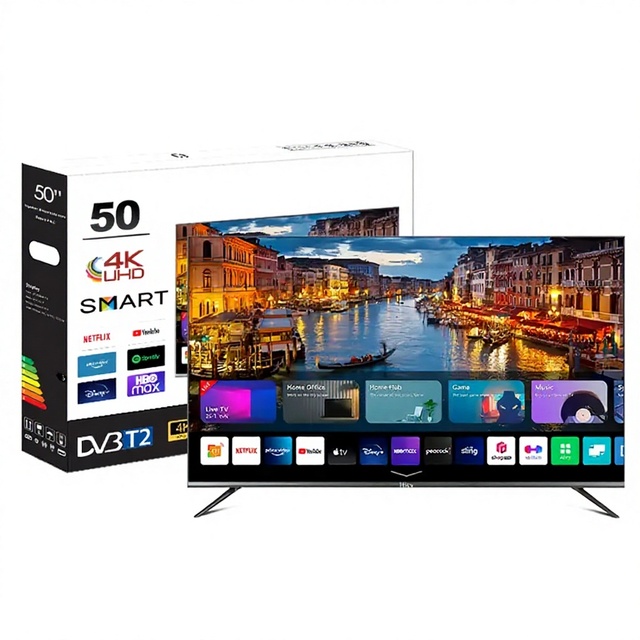 Smart TV Wholesale 32 Inch 55 Inch 65 Inch 4K HD Home Smart Network LED Curved Black for