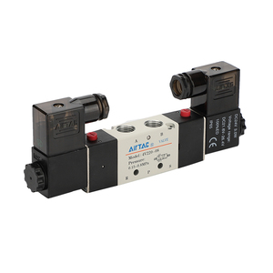 Válvula Solenoide Neumática Airtac 4V220-08, Válvula Direccional de Inversión de 2 Posiciones y 5 Vías, 4V120-06, 4320-10, 4V420-15 - Product Image 1