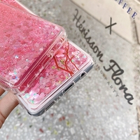 Étui de téléphone portable liquide scintillant effet sable mouvant pour Samsung Galaxy A31 A11 A51 A71 A10S A20S A21S A50 A70