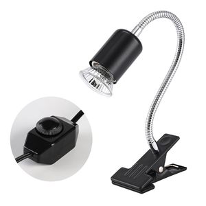 Flexible Holder for Reptile Heat Lamp Adjustable Clamp <b>Socket</b> Stand for Basking <b>Light</b> Fixture Turtle Tortoise Lizard Gecko - Product Image 4