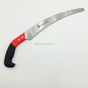 350 मिमी diy औद्योगिक स्टील ने घुमावदार छंटाई कमर को तीन तरफा हैकसॉ प्रूनिंग के लिए प्लास्टिक हैंडल देखा। - Product Image 2