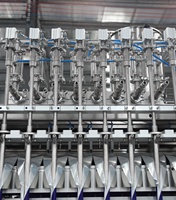Machine de remplissage de liquide multi-lignes KenHigh verticale à grande vitesse 6/8/10/12 voies pâte de crevettes Mayonnaise Stickpack