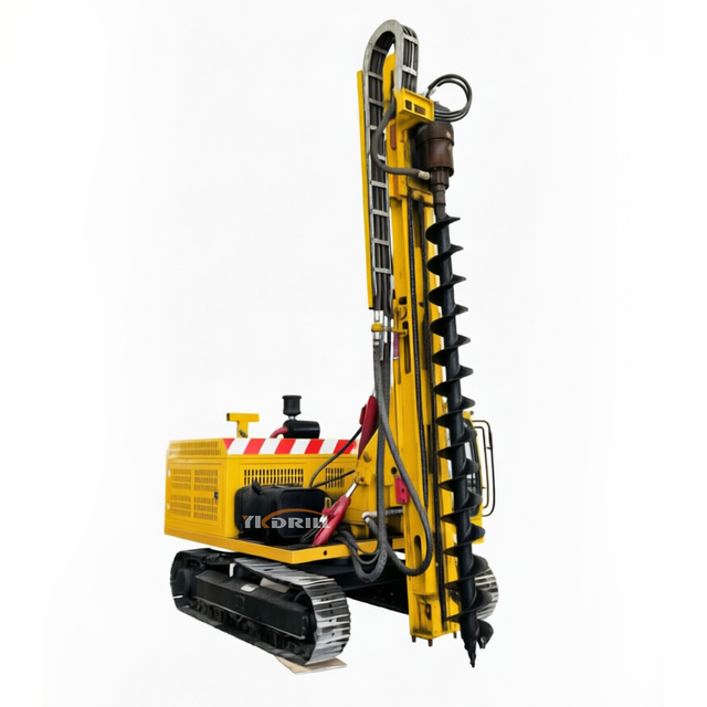 Multi Function Solar Drilling Rig with Auger for Solar Foundation Piling