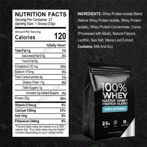 WELLBODYピュアオーガニックホエイプロテインパウダー大人用女性用ジム体重増加ビルドマッスルサプリメント - Product Image 2