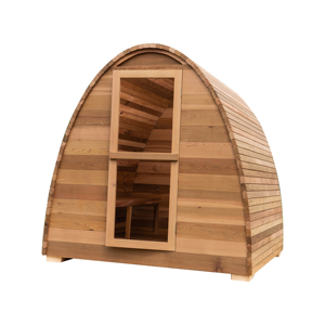 Wholesalers Price 4 Person Outdoor Barrel <strong>Sauna</strong> Room Traditional Red Cedar <strong>Sauna</strong> Bucket For Sale - Product Image 3