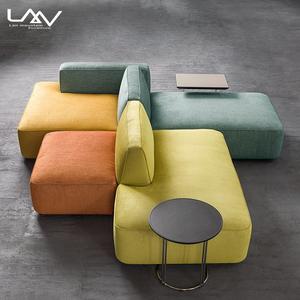 Ensemble de canapés à cadre en bois pour salon d'hôtel, meubles de salon modulaires, boutique de villa, <span class=keywords><strong>liberté</strong></span>, Offre Spéciale - Product Image 3