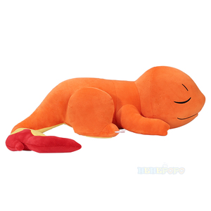 Nuovo Peluche Originale di Charmander Addormentato 35cm, <span class=keywords><strong>Cuscino</strong></span> Morbido Pokem-on, Giocattolo Imbottito, Pupazzo di Drago Anime Giapponese, Regalo <span class=keywords><strong>per</strong></span> <span class=keywords><strong>Bambini</strong></span> - Product Image 2