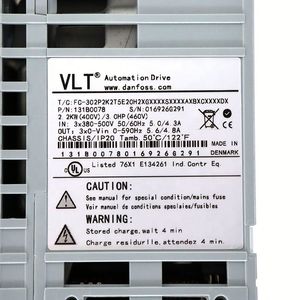Variateur de vitesse hermétique FC-303P2K2T5E20H2XGXXXXSXXXXAXBXCXXXXDX 131B0078 2.2KW VLT Automation - Product Image 6