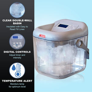 Macchina per il ghiaccio del sistema di terapia del freddo dopo il dispositivo di terapia della chirurgia del ginocchio con cuscinetto universale per il ginocchio, il gomito, la caviglia, la spalla e l'anca - Product Image 2