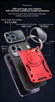 Étui de téléphone antichoc Honatop 2026 Armor Design Electroplate TPU+PC pour 17 Pro Max