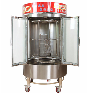 Pato gallos máquina <span class=keywords><strong>a</strong></span> <span class=keywords><strong>la</strong></span> <span class=keywords><strong>parrilla</strong></span> pollo asado carbón Gas horno redondo máquina/Gas Pekín pato horno - Product Image 1
