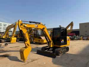 รถขุดตีนตะขาบขนาดเล็ก CAT 306E2 มือสอง รถขุดขนาดเล็ก 6 ตันของแท้จาก Caterpillar พร้อมห้องโดยสารแบบปิดและใบมีดดันด้านหน้า - Product Image 2