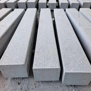 Pierre de bordure de bordure de <span class=keywords><strong>granit</strong></span> gris foncé <span class=keywords><strong>pour</strong></span> route de pavage de jardin - Product Image 6