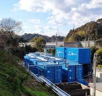 Centrale Biogaz Conteneurisée Puxin 20FT pour la Transformation des Déchets d'Élevage en Énergie Électrique, avec 60% de Méthane et une Capacité de 12m³