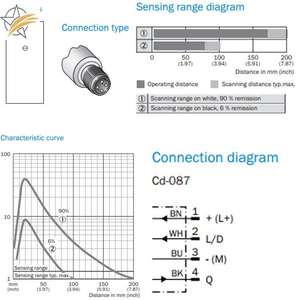 Hot-selling SICK VTE18-4P2240 6013407 proximidade FOTOELÉTRICA CILÍNDRICA SENSORES V Energetic - Product Image 4
