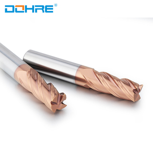 Dohre Uex Độ Chính Xác Cao Độ Cứng Cao 60 Carbide <span class=keywords><strong>End</strong></span> Mill 4 Flutes Vuông Phẳng Endmills - Product Image 4
