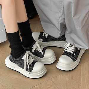 Zapatos Vaqueros Casuales de Verano 2025, Zapatos de Plataforma con Suela Gruesa de Goma, Aumentan la Estatura, para Parejas - Product Image 4