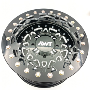 Jantes et roues UTV / Side by Side 15x7 4x137 15 pouces avec anneau de blocage de la jante et cache-moyeu adaptés à <span class=keywords><strong>Can</strong></span> <span class=keywords><strong>Am</strong></span> X3 <span class=keywords><strong>Maverick</strong></span> - Product Image 4