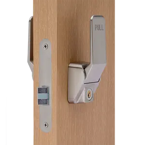 木製ドアプッシュプルラッチハンドルインテリアドアロック用家庭用セキュリティミュート寝室ドアロック