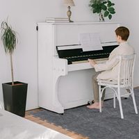 Tapis acoustiques anti-vibration en feutre PET haute densité, emboîtables, pour piano, tapis de sol, batterie