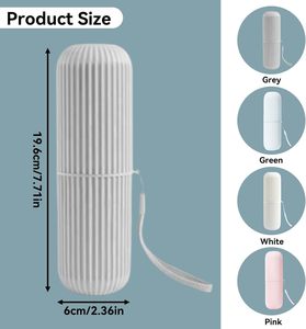 New Mouthwash Cup Portable <b>Toothpaste</b> <b>Toothbrush</b> Protect <b>Holder</b> Case Travel Camping Storage Box <b>Toothbrush</b> Cup - Product Image 3