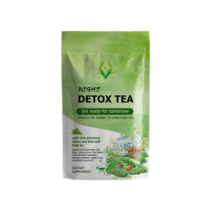 Hot Sale Premium Night Detox Tea Improve Skin Health Senna Leaf <b>Supplement</b> Non GMO Weight Loss Tea Bags for Adults - Product Image 1