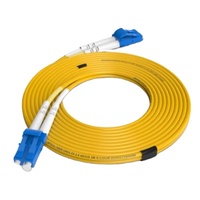 Kabel Patch Fiber Optik Dupleks Indoor dengan SC/FC/LC/ST/MTRJ/MU/DIN UPC APC untuk Komunikasi