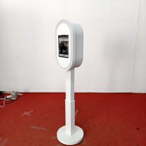 Cabina de Fotos Portátil con Anillo de Luz LED de Alta Calidad, Superficie Blanca Brillante, para DSLR de 10.9-13 Pulgadas, Diseño Resistente al Desgaste, para Selfies - Product Image 2