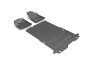 Tapis de sol de voiture sur mesure OEM 3D/5D en TPE antidérapant, luxe noir, 3,5 mm, ensemble complet pour Renault KANGOO Van 2018-2019