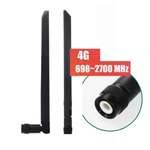 Breitband schwenkbare Gummi-Enten antenne 2g GPRS 3g Cellular 4g lte UMTS GSM-Stummel Stubby-Antenne Anschluss halterung Dipol antenne TNC