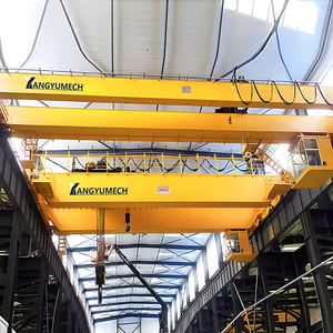 <strong>Crane</strong> Manufacturers Produce <strong>Heavy</strong> Duty Double Girder <strong>Bridge</strong> <strong>Cranes</strong> 20ton <strong>Capacities</strong> for Manufacturing Industries - Product Image 4