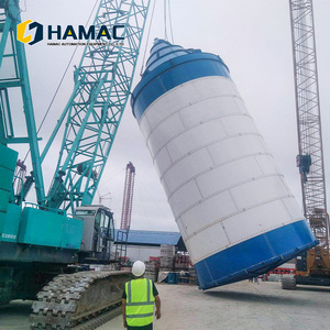 Silo à ciment mobile de 50 à 300 tonnes, petit réservoir en acier boulonné pour usage agricole et construction - Product Image 3