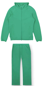 Nocta Tracksuit Áo khoác dạy lông cừu mồ hôi Jogger quần theo dõi phù hợp với Zip Up Hoodie và Sweatpants <span class=keywords><strong>2</strong></span> mảnh thiết lập phòng tập thể dục sweatsuit cho nam giới - Product Image 4