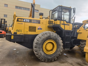 WA470-3 Komatsu d'occasion en gros Chargeurs frontaux Construction de génie Machinerie lourde 360 380 Chargeuses sur pneus - Product Image 5