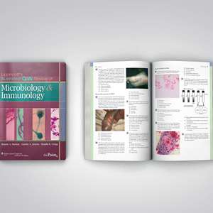 लिप्पनकोट का सचित्र q और माइक्रोबायोलॉजी और इम्यूनोलॉजी मेडिकल पाठ्यपुस्तक मुद्रण सिलाई सिलाई फिट बाध्यकारी - Product Image 4