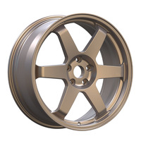 Rines Forjados de Aluminio de 17, 18 y 19 Pulgadas 5x108 de Plato Hondo para 350Z, Rines Forjados Personalizados OZ TE37SL Volk Rays