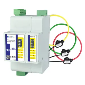 Me131 Multi-Circuit Monitoring Energiemeter Rs485 Multi Rogowski Spoel Huidige Klem Din-Rail Vermogensmeter