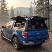 Couverture de caisse rigide en aluminium pour pick-up 4x4 tout-terrain avec verrou de sécurité pour Tundra Dmax GMC Sierra Tacoma