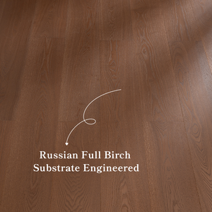 Suelo Compuesto de Tres Capas Puro al por Mayor, 15 mm, Caoba, Sistema de Clic, Grado ENF, Suelo de Roble Ecológico de Lujo para Dormitorio Moderno - Product Image 4