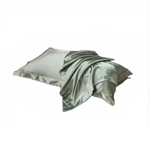 Manufacturers directly produce chemical fiber satin pillowcases Imitation silk pillowcase