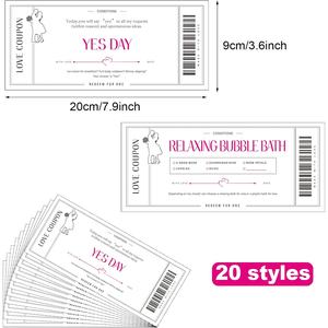 Love Coupon <strong>Cards</strong> for Sweet Couple, <strong>Husband</strong>, Wife, Boyfriend or Girlfriend Romantic Gift for Wedding, <strong>Anniversary</strong>, Valentine - Product Image 2